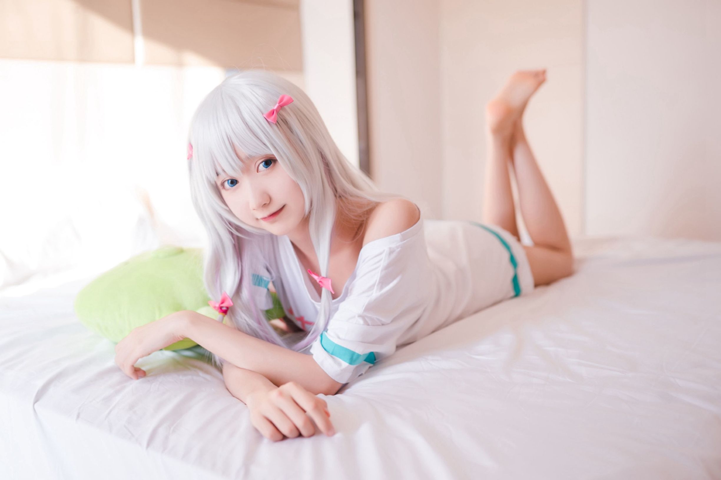 [萝莉COS]木绵绵OwO白发魔女插图3